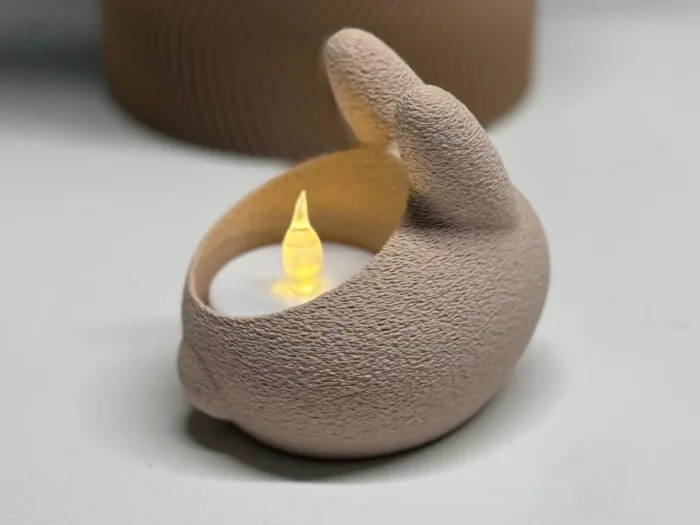 Easter Bunny Tealight Candle Holder - Image 4