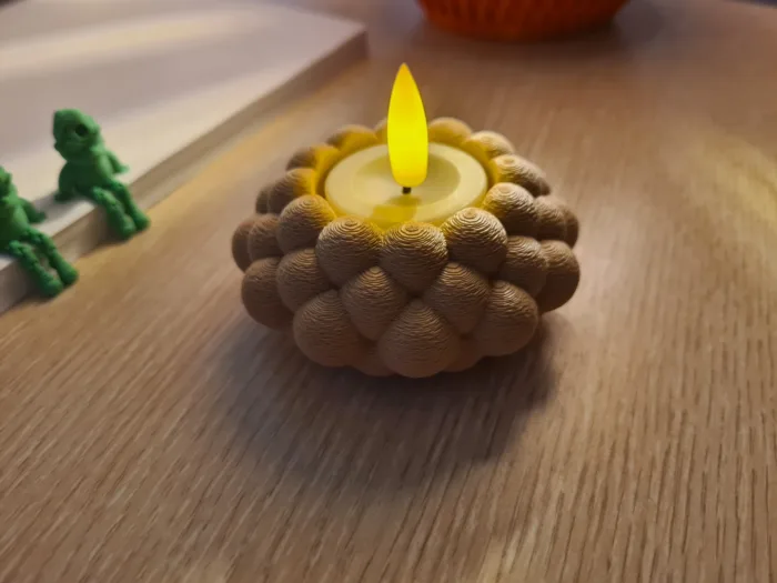 Bubble Tealight Candle Holder - Image 3